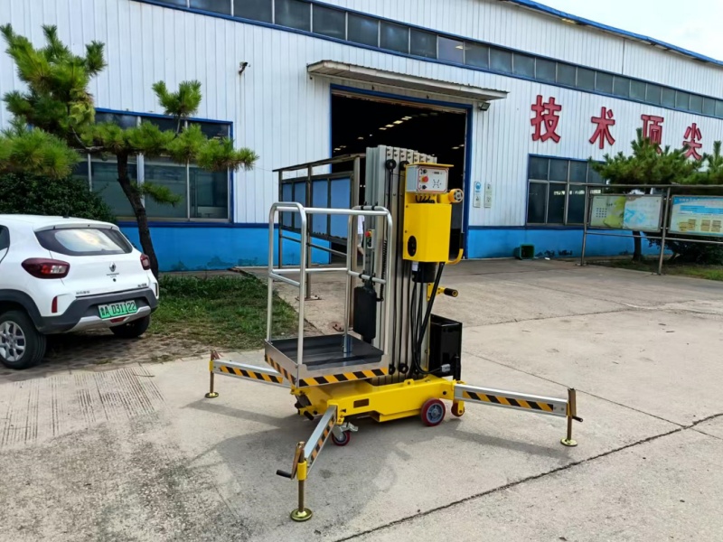 單桅柱高空作業(yè)平臺手推式主要作用是什么？